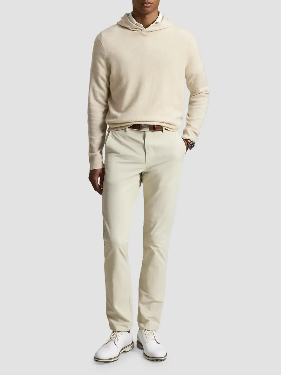 Polo Ralph Lauren Men's Washable Cashmere Knit Hoodie | Thumbnail 2