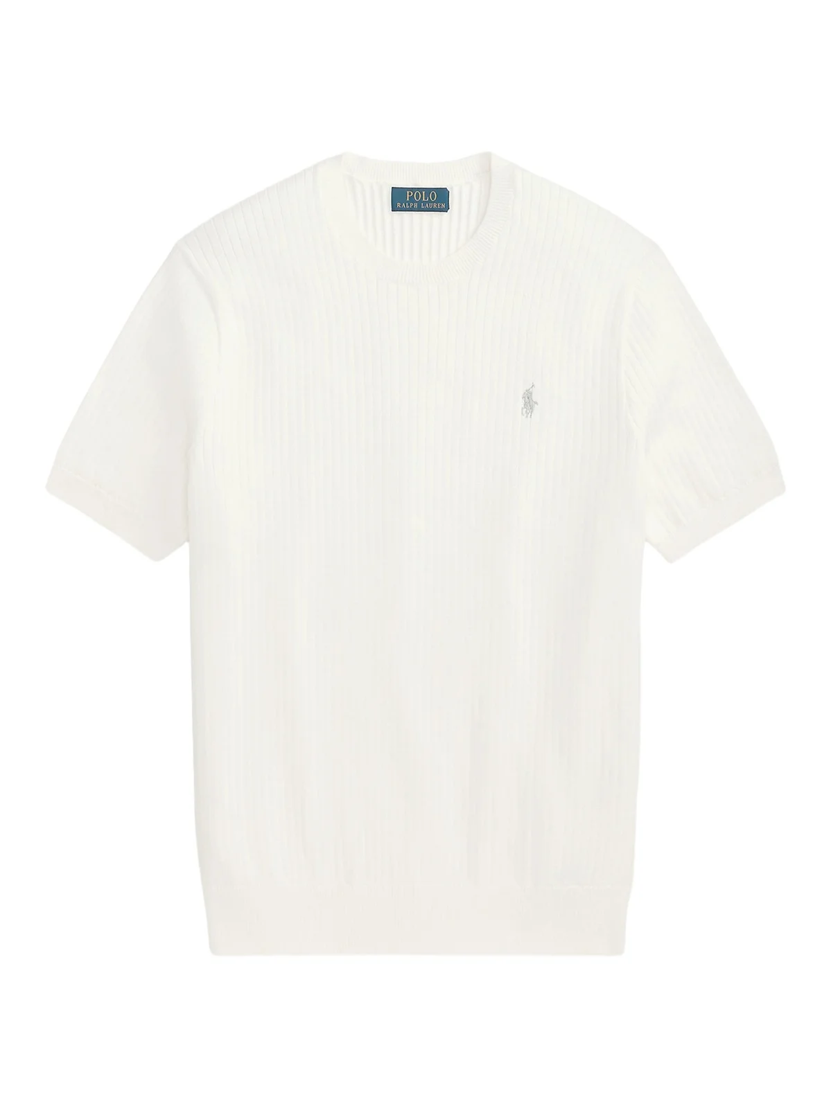 Men's Crewneck Cotton Interlock Short-Sleeve Sweater Men's Crewneck Cotton Interlock Short-Sleeve Sweater