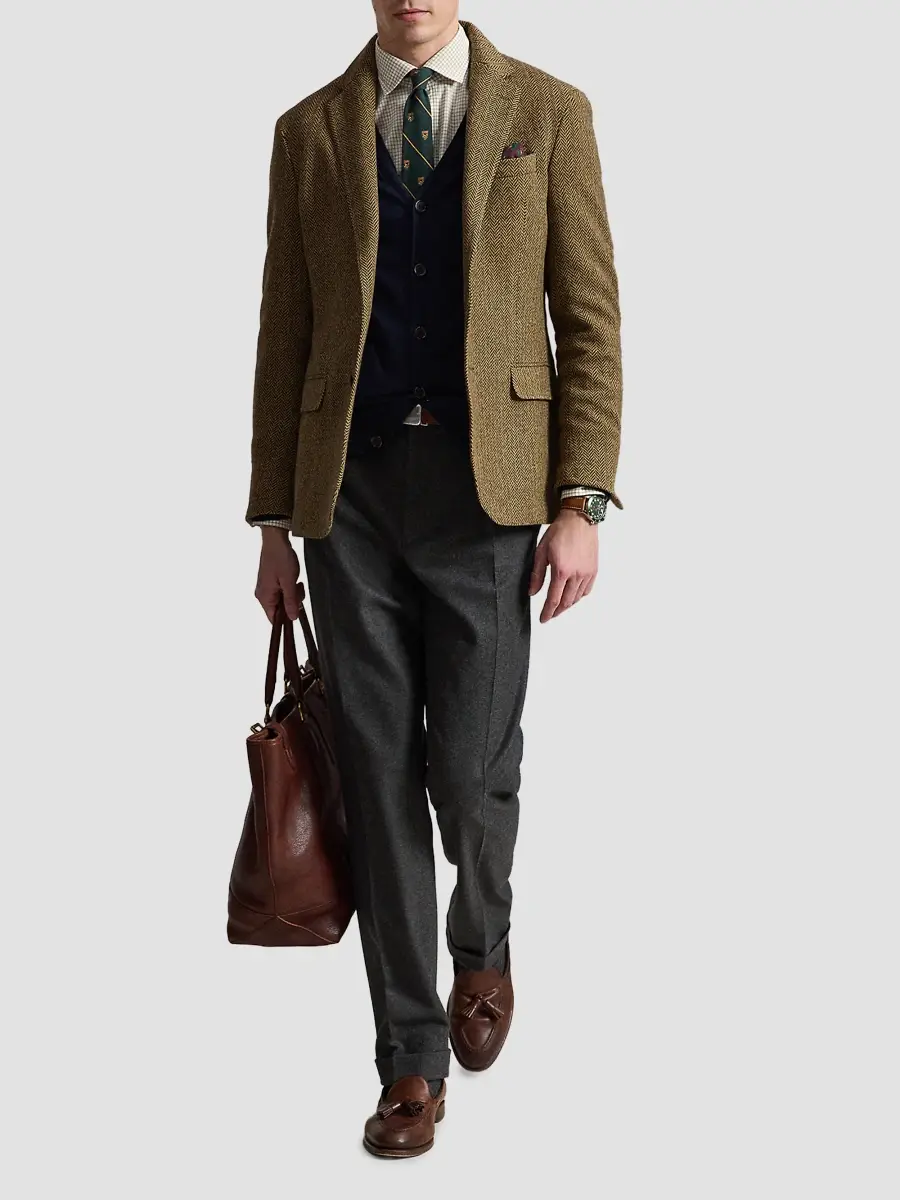 Polo Ralph Lauren Men's Glen Plaid Poplin Classic-Fit Shirt | Thumbnail 2 Polo Ralph Lauren Men's Glen Plaid Poplin Classic-Fit Shirt | Thumbnail 2