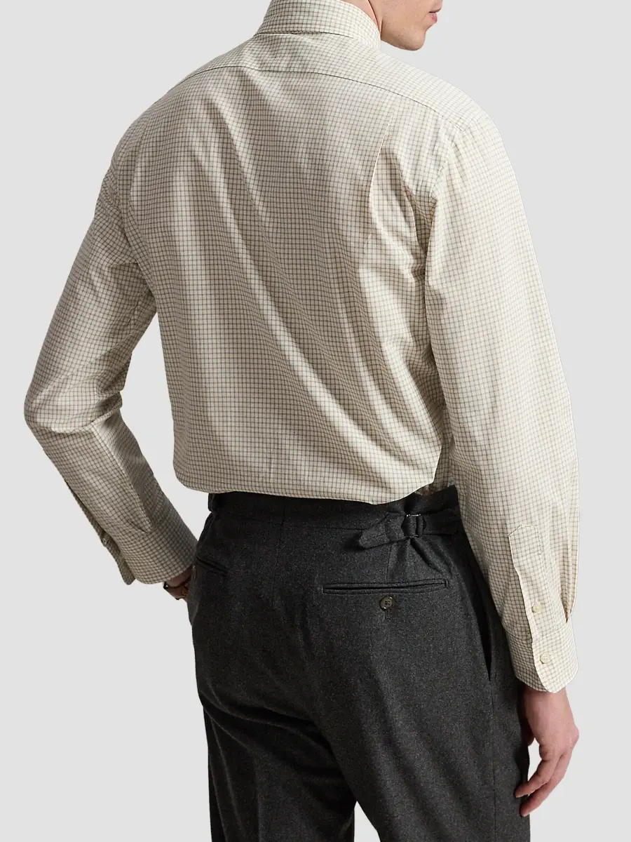 Polo Ralph Lauren Men's Glen Plaid Poplin Classic-Fit Shirt | Thumbnail 3 Polo Ralph Lauren Men's Glen Plaid Poplin Classic-Fit Shirt | Thumbnail 3