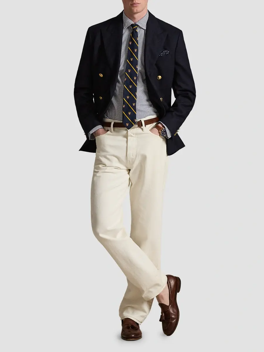 Polo Ralph Lauren Men's Glen Plaid Poplin Classic-Fit Shirt | Thumbnail 2