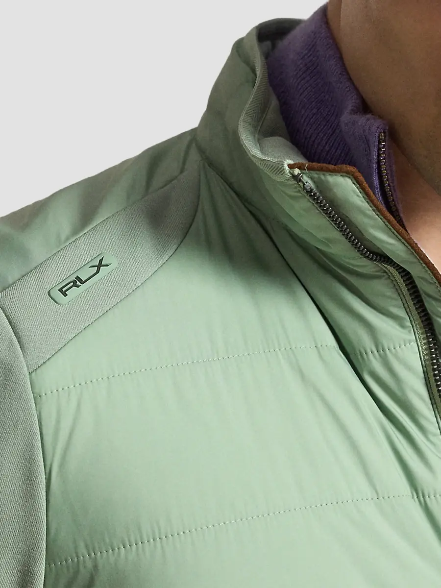 RLX Ralph Lauren Men's Performance Quilted Zip-Front Sweatshirt | Thumbnail 5 RLX Ralph Lauren Men's Performance Quilted Zip-Front Sweatshirt | Thumbnail 5