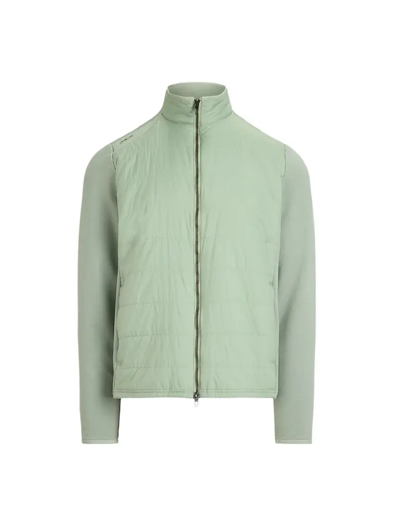RLX Ralph Lauren Men's Performance Quilted Zip-Front Sweatshirt