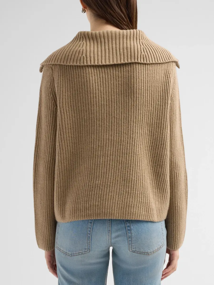 Yves Salomon Women's Wool-Cashmere-Blend Cardigan | Thumbnail 3 Yves Salomon Women's Wool-Cashmere-Blend Cardigan | Thumbnail 3