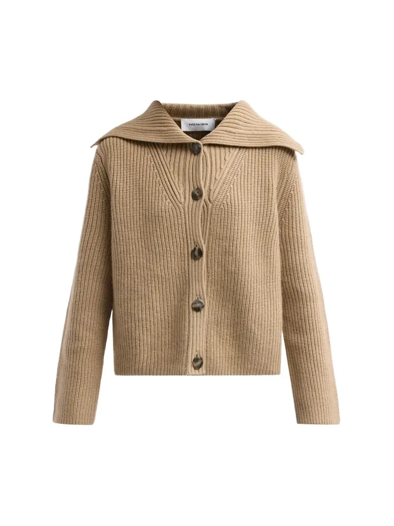 Women's Wool-Cashmere-Blend Cardigan