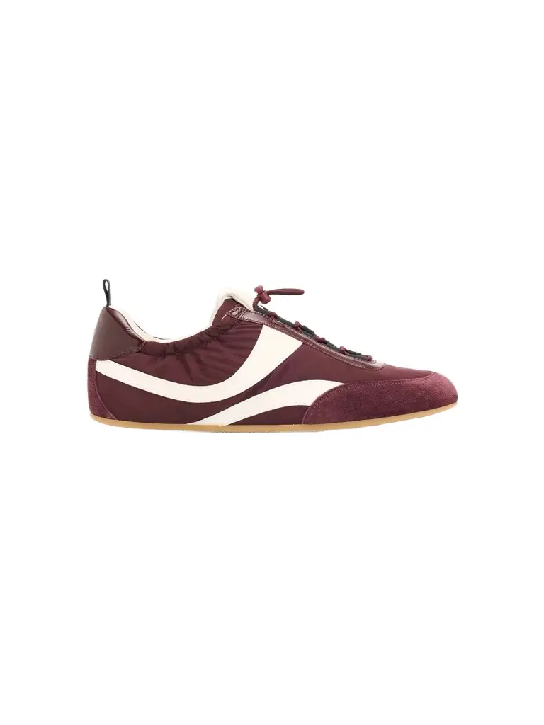 Stuart Weitzman Women's Vander Low-Top Ballet Sneakers - Boy'senberry Cream