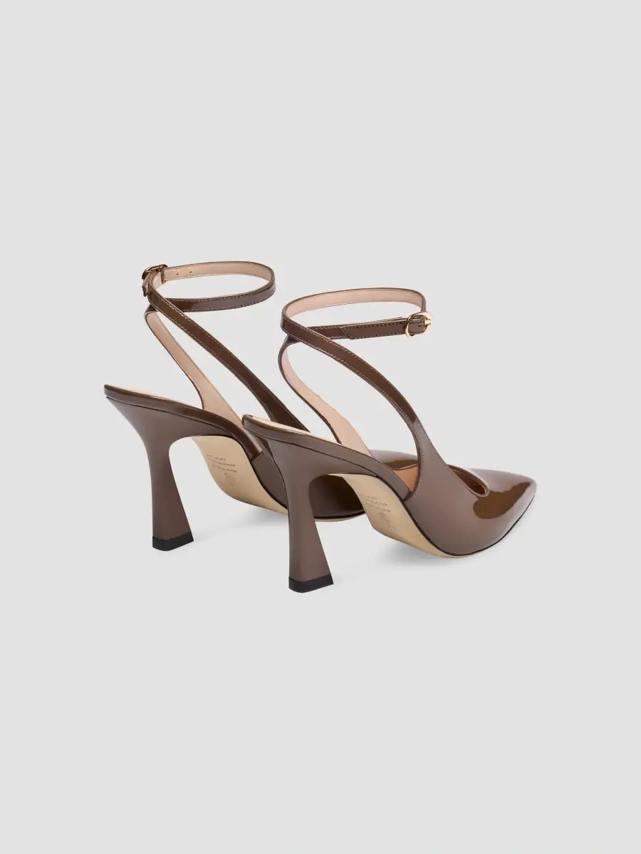 Stuart Weitzman Women's Vinnie 85MM Patent Leather Pumps | Thumbnail 3 Stuart Weitzman Women's Vinnie 85MM Patent Leather Pumps | Thumbnail 3