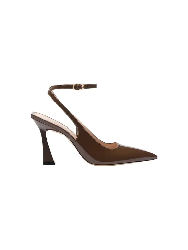 Stuart Weitzman Women's Vinnie 85MM Patent Leather Pumps