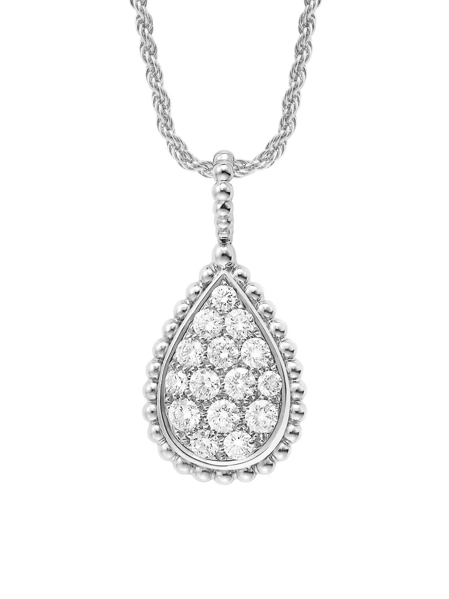 Boucheron Women's Serpent Bohème 18K White Gold & 0.74 TCW Diamond Pendant Necklace | Thumbnail 3 Boucheron Women's Serpent Bohème 18K White Gold & 0.74 TCW Diamond Pendant Necklace | Thumbnail 3
