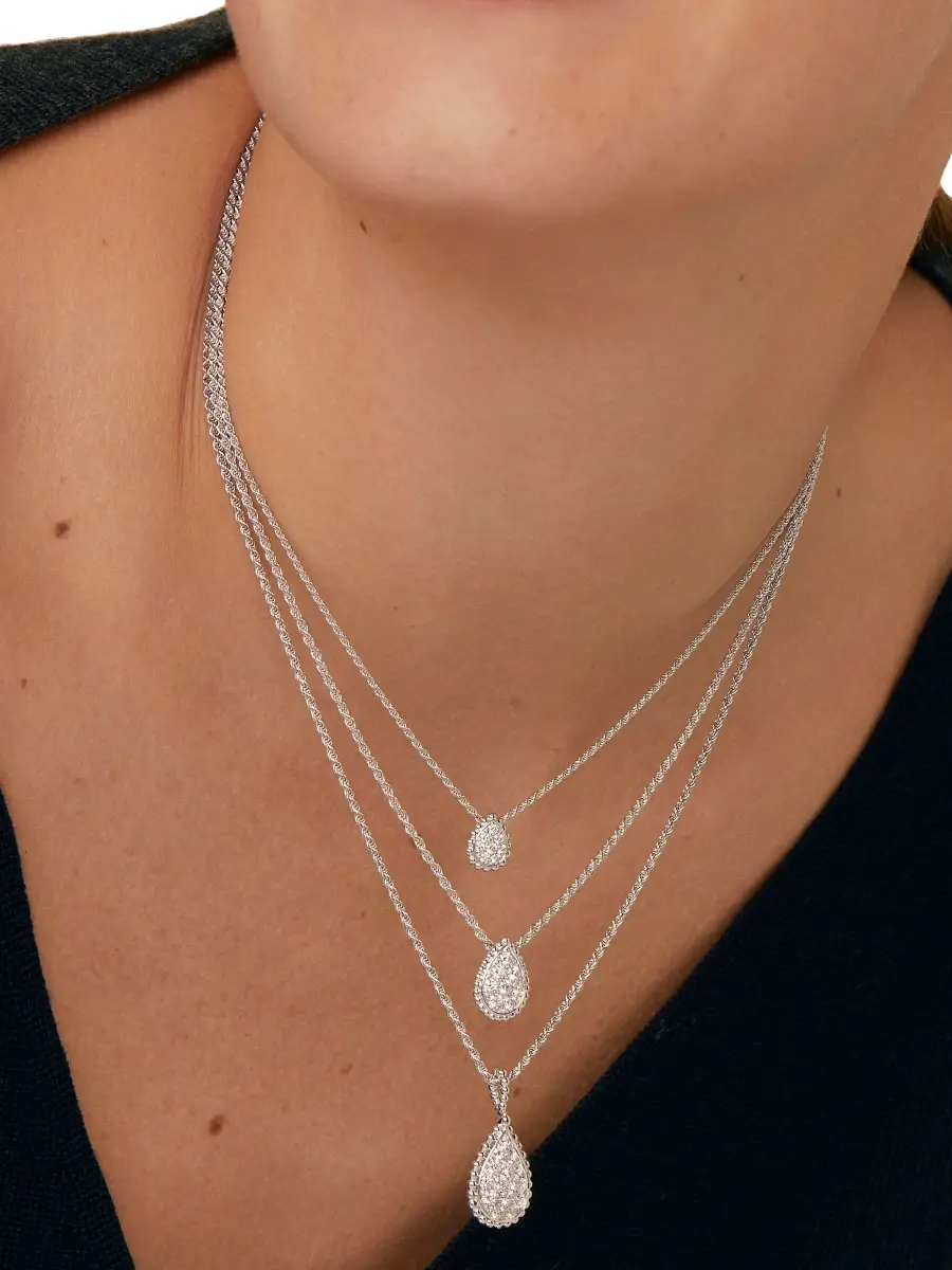 Boucheron Women's Serpent Bohème 18K White Gold & 0.74 TCW Diamond Pendant Necklace | Thumbnail 4 Boucheron Women's Serpent Bohème 18K White Gold & 0.74 TCW Diamond Pendant Necklace | Thumbnail 4