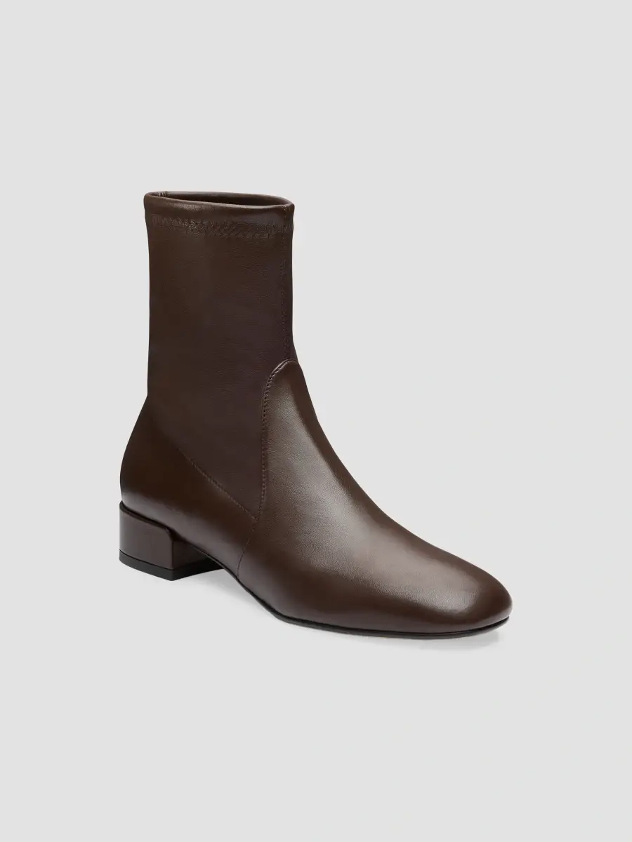 Stuart Weitzman Women's 25MM Leather Ankle Boots | Thumbnail 2 Stuart Weitzman Women's 25MM Leather Ankle Boots | Thumbnail 2