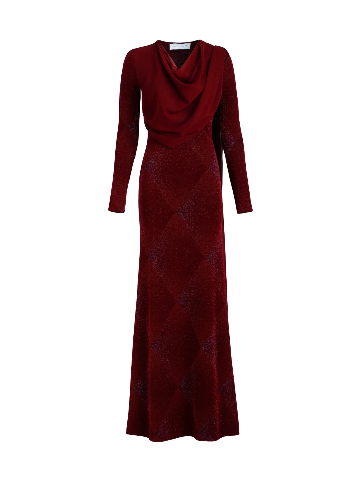 Women's Moon Draped Chiffon Gown Women's Moon Draped Chiffon Gown