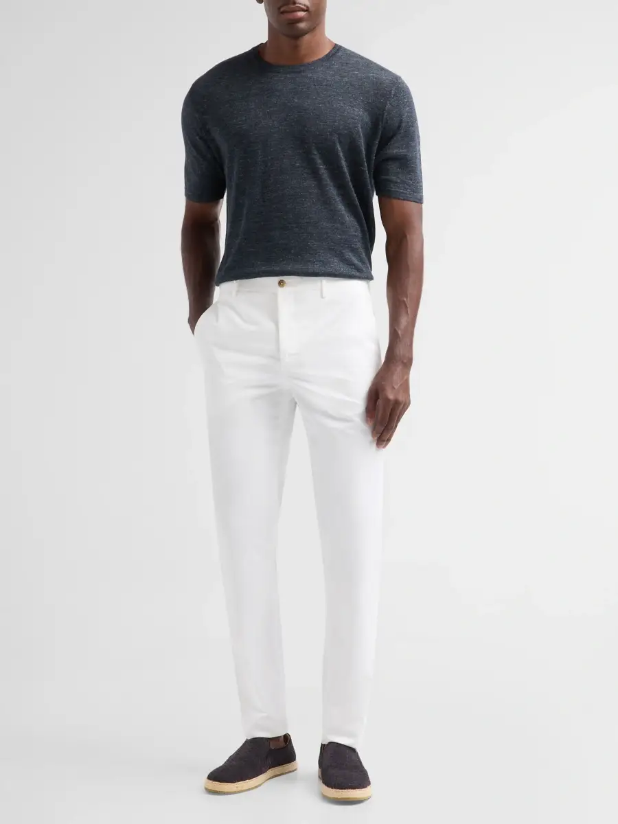 Saks Fifth Avenue Men's COLLECTION Solid Chino Pants | Thumbnail 2 Saks Fifth Avenue Men's COLLECTION Solid Chino Pants | Thumbnail 2
