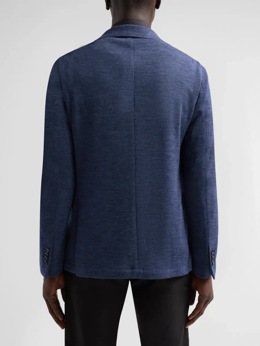 Saks Fifth Avenue Men's COLLECTION Wool-Nylon Double-Faced Jersey Sport Coat | Thumbnail 3