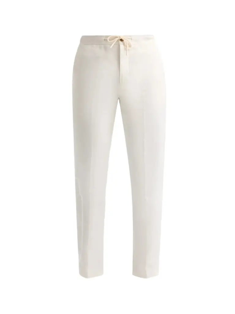 Saks Fifth Avenue Men's COLLECTION Drawstring Linen-Blend Pants