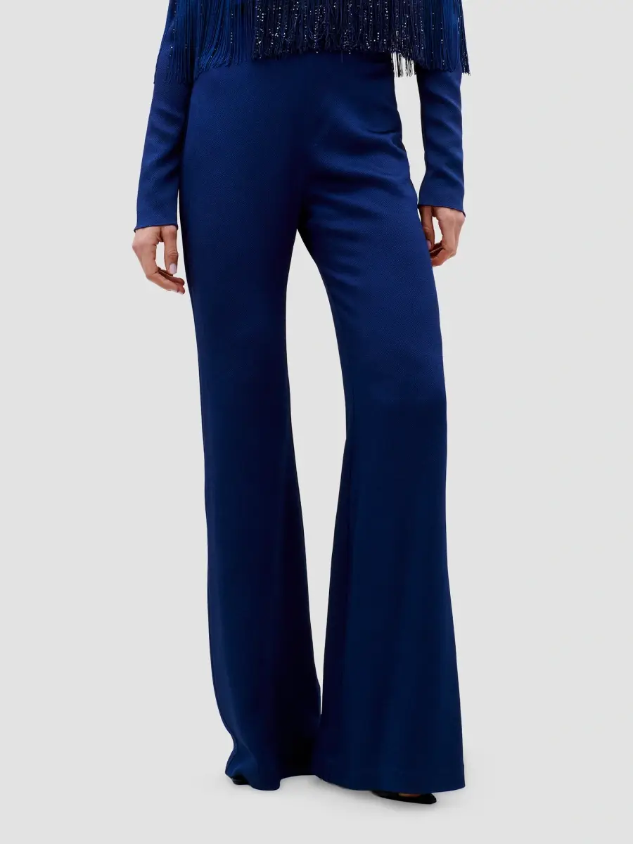 Silvia Tcherassi Women's Palermo Flare Mid-Rise Pants | Thumbnail 4 Silvia Tcherassi Women's Palermo Flare Mid-Rise Pants | Thumbnail 4