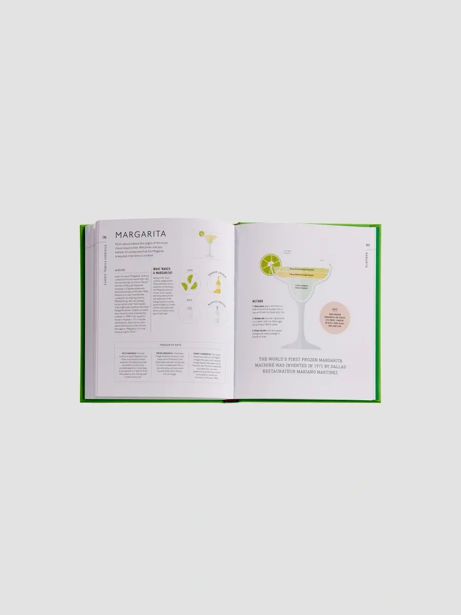 Graphic Image "Tequila: A Tasting Course" Leather-Bound Hardcover Book | Thumbnail 3 Graphic Image "Tequila: A Tasting Course" Leather-Bound Hardcover Book | Thumbnail 3