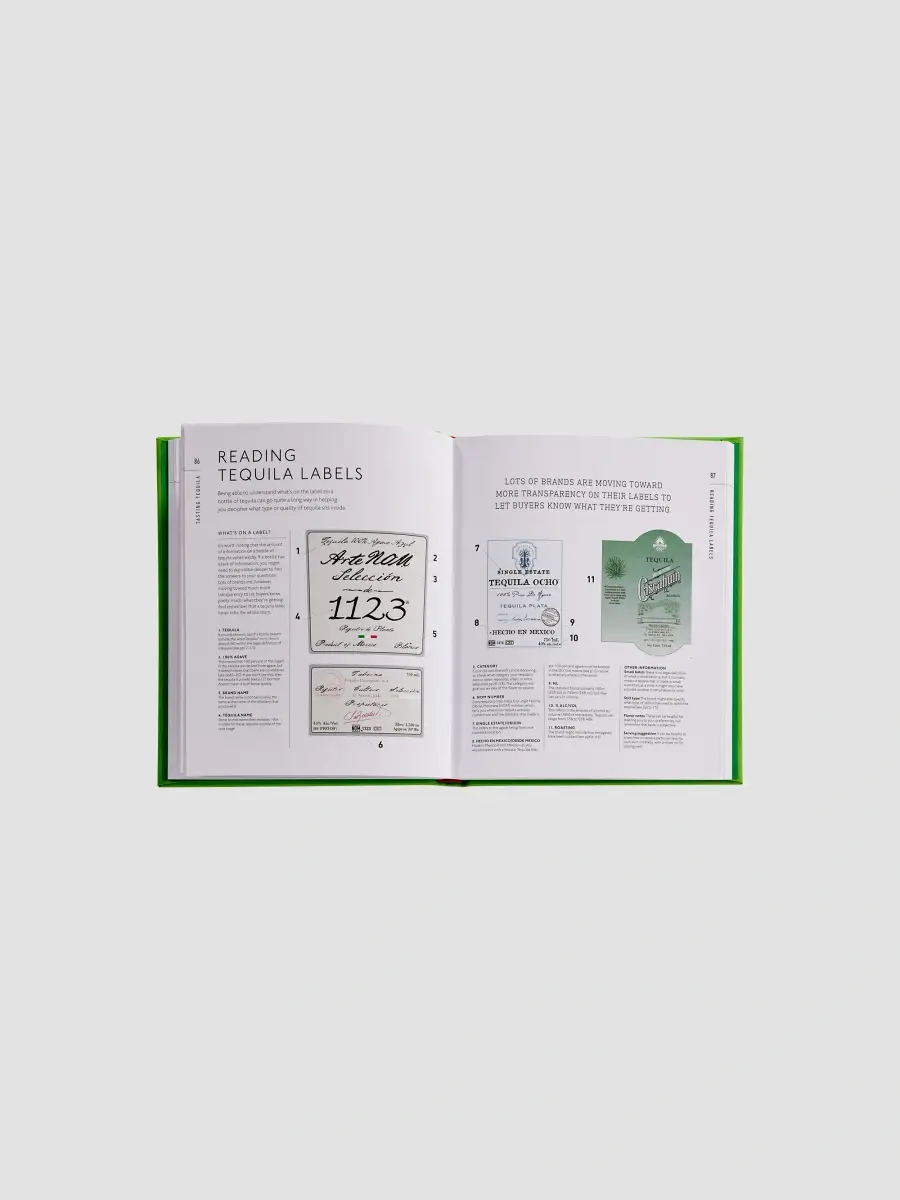 Graphic Image "Tequila: A Tasting Course" Leather-Bound Hardcover Book | Thumbnail 6 Graphic Image "Tequila: A Tasting Course" Leather-Bound Hardcover Book | Thumbnail 6