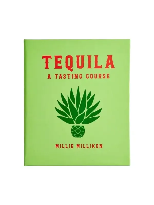 Graphic Image "Tequila: A Tasting Course" Leather-Bound Hardcover Book