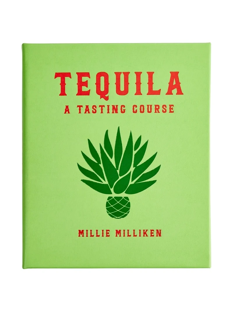 Graphic Image "Tequila: A Tasting Course" Leather-Bound Hardcover Book