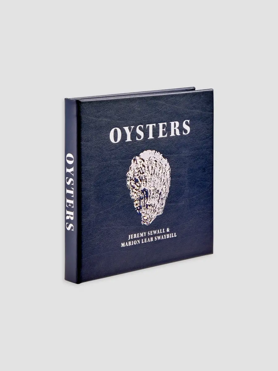 Graphic Image "Oysters: A Celebration In The Raw" Leather-Bound Hardcover Book | Thumbnail 2 Graphic Image "Oysters: A Celebration In The Raw" Leather-Bound Hardcover Book | Thumbnail 2