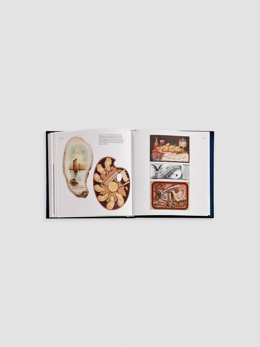 Graphic Image "Oysters: A Celebration In The Raw" Leather-Bound Hardcover Book | Thumbnail 5 Graphic Image "Oysters: A Celebration In The Raw" Leather-Bound Hardcover Book | Thumbnail 5