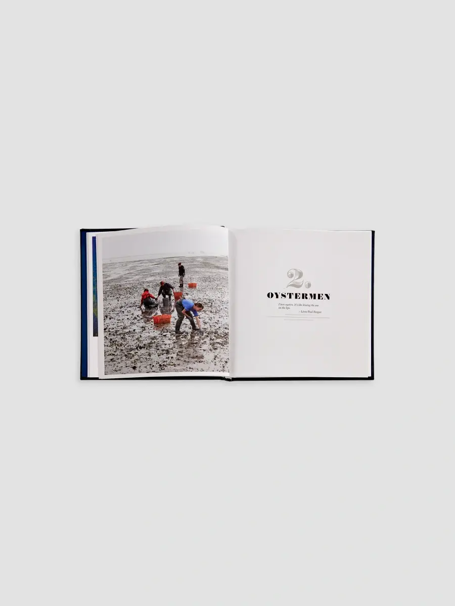 Graphic Image "Oysters: A Celebration In The Raw" Leather-Bound Hardcover Book | Thumbnail 8 Graphic Image "Oysters: A Celebration In The Raw" Leather-Bound Hardcover Book | Thumbnail 8