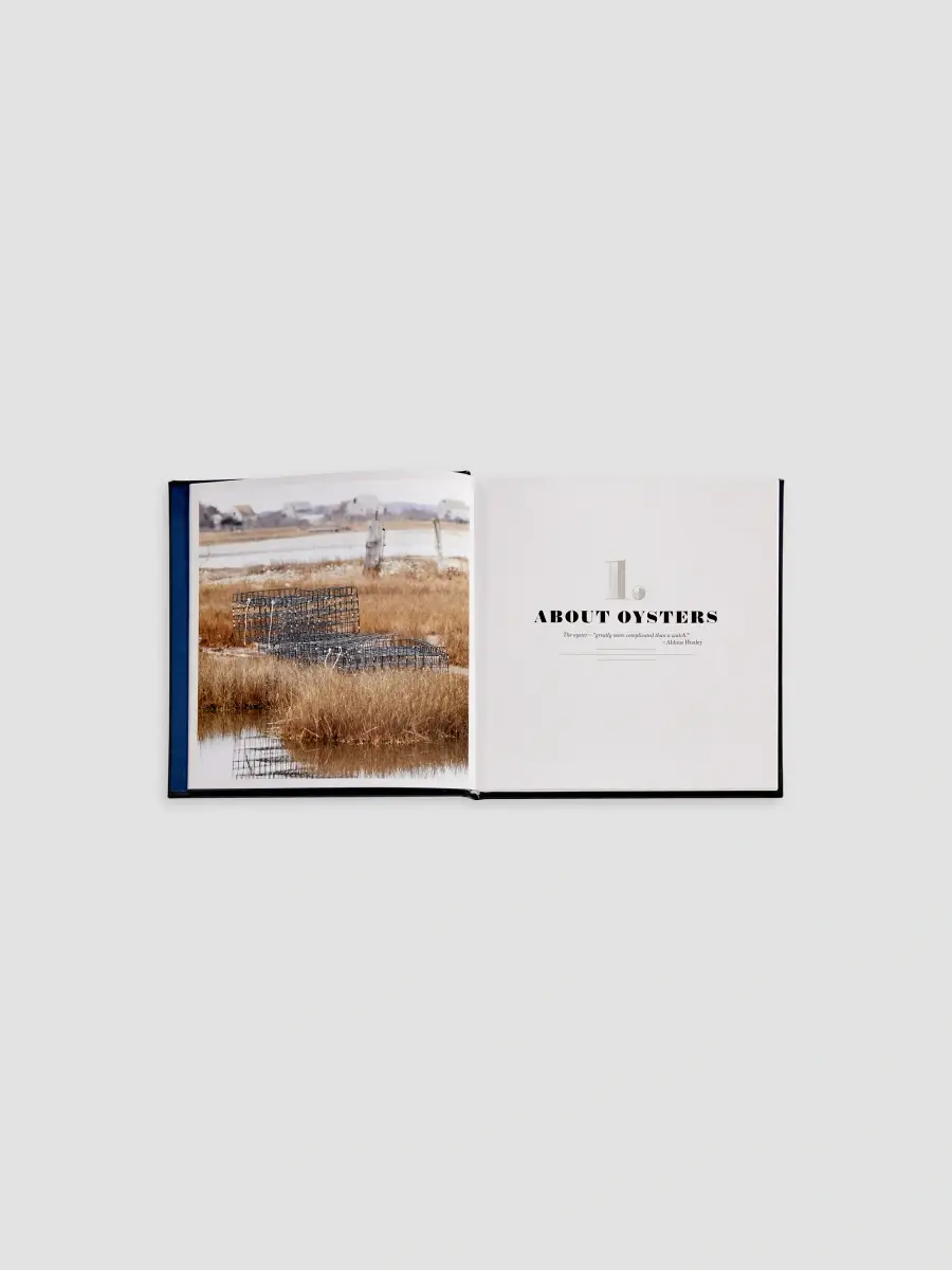 Graphic Image "Oysters: A Celebration In The Raw" Leather-Bound Hardcover Book | Thumbnail 10 Graphic Image "Oysters: A Celebration In The Raw" Leather-Bound Hardcover Book | Thumbnail 10