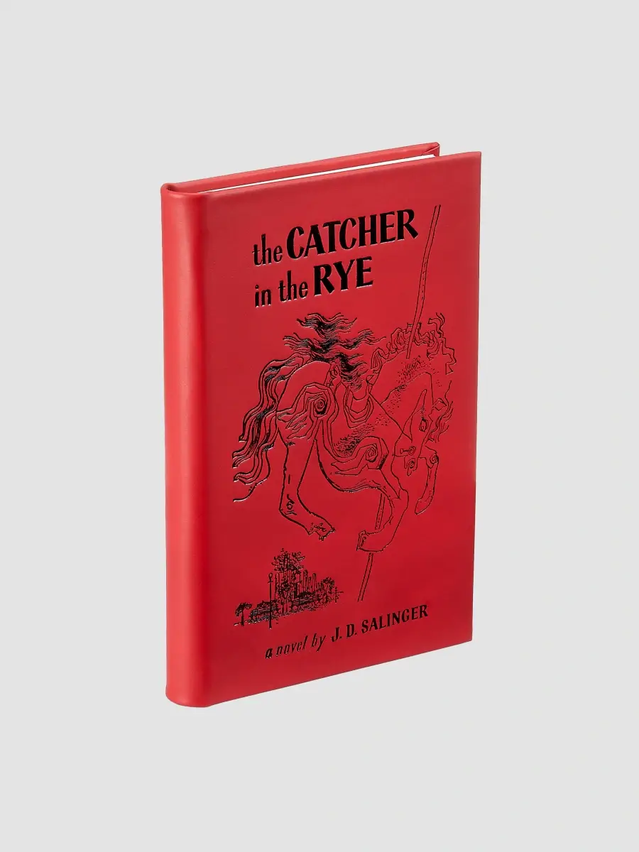 Graphic Image "The Catcher In The Rye" Leather-Bound Hardcover Book | Thumbnail 2 Graphic Image "The Catcher In The Rye" Leather-Bound Hardcover Book | Thumbnail 2