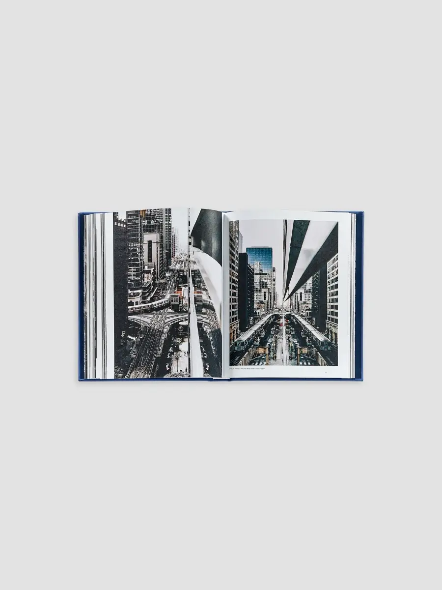 Graphic Image Trope Chicago Leather-Bound Hardcover Book | Thumbnail 7