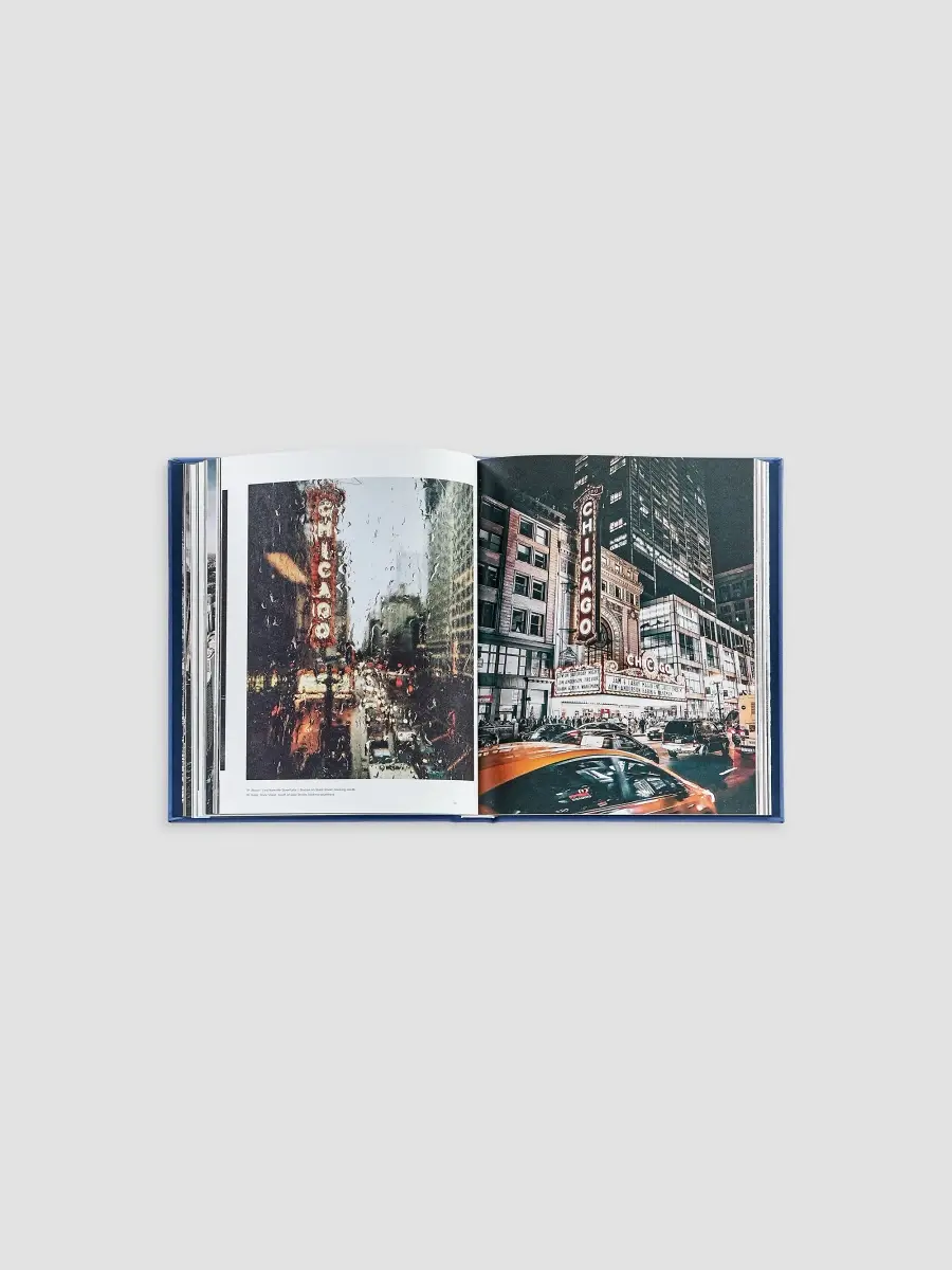 Graphic Image Trope Chicago Leather-Bound Hardcover Book | Thumbnail 8