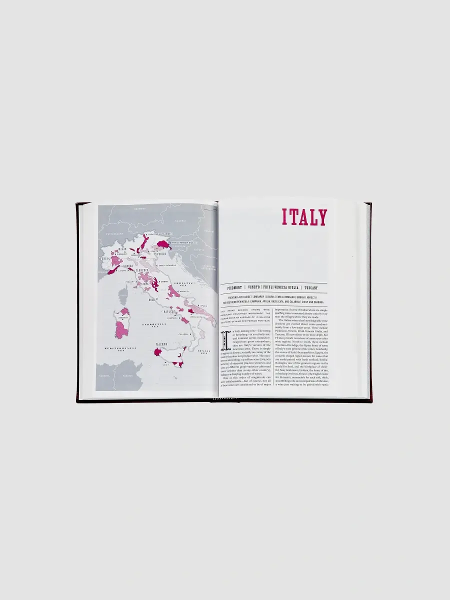 Graphic Image "The Wine Bible" Leather-Bound Hardcover Book | Thumbnail 3 Graphic Image "The Wine Bible" Leather-Bound Hardcover Book | Thumbnail 3