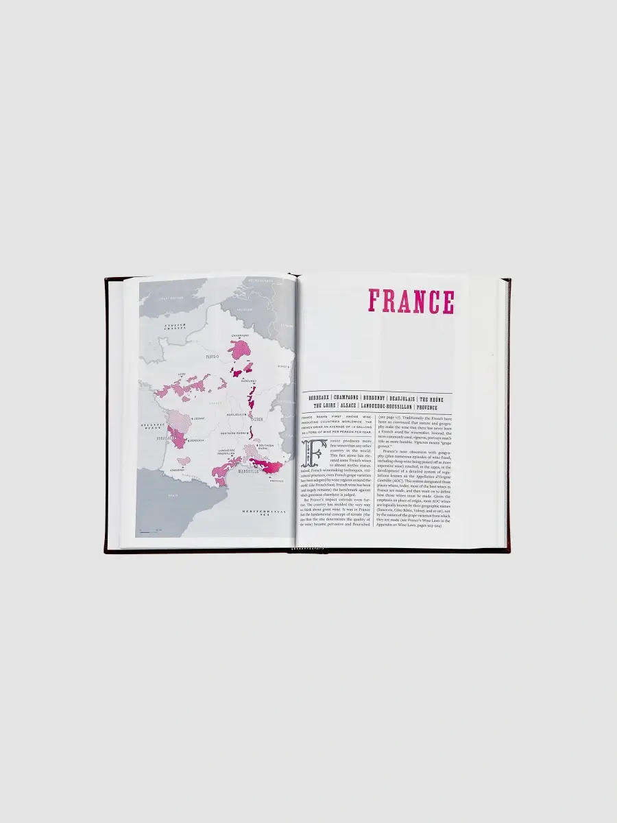 Graphic Image "The Wine Bible" Leather-Bound Hardcover Book | Thumbnail 5 Graphic Image "The Wine Bible" Leather-Bound Hardcover Book | Thumbnail 5