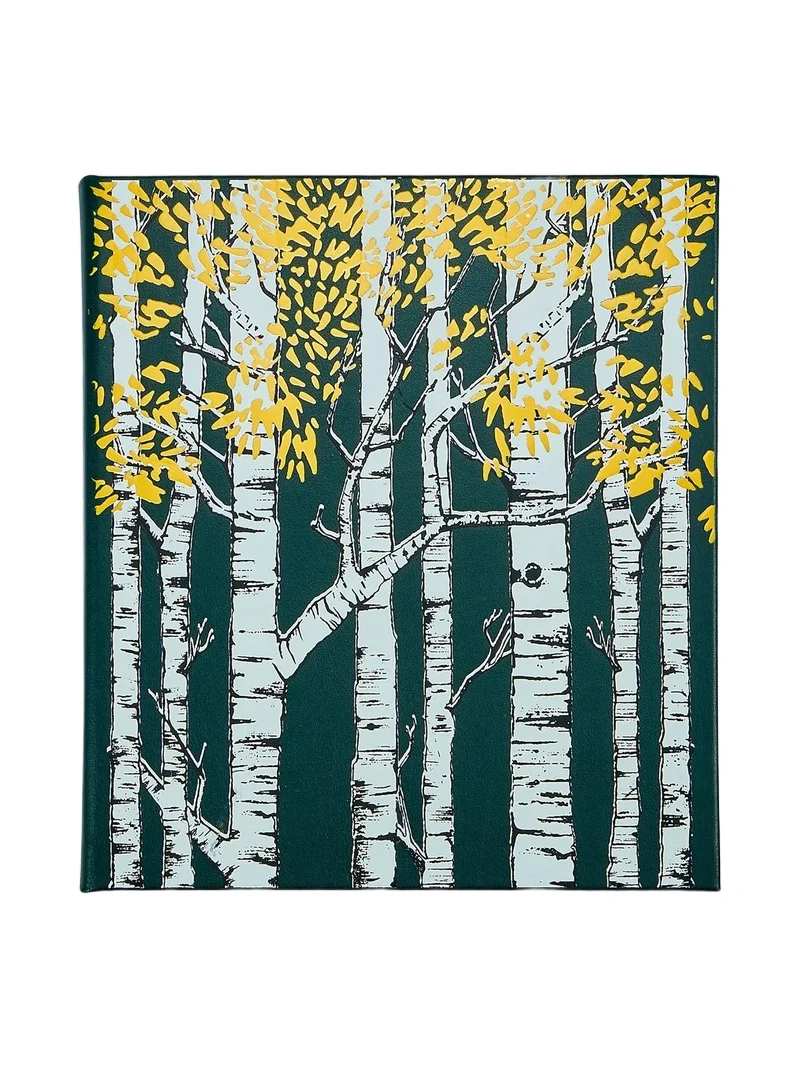 Graphic Image 'The Hidden Life Of Trees' Leather-Bound Hardcover Book