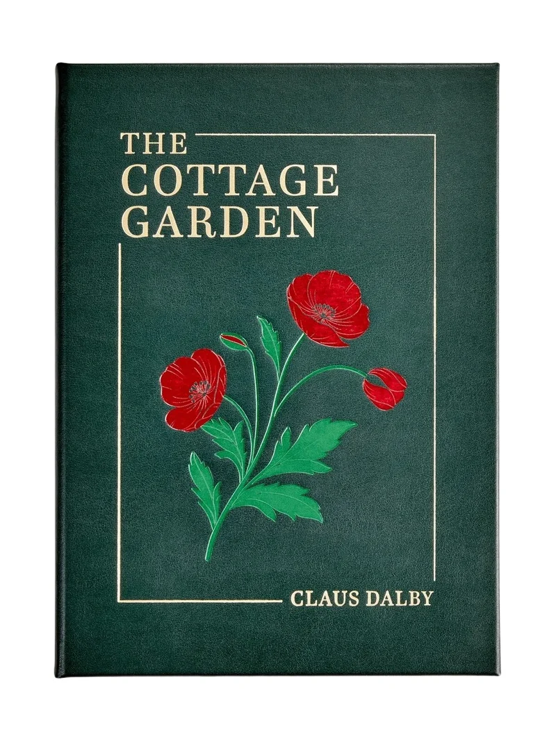 Graphic Image "The Cottage Garden" Leather-Bound Hardcover Book