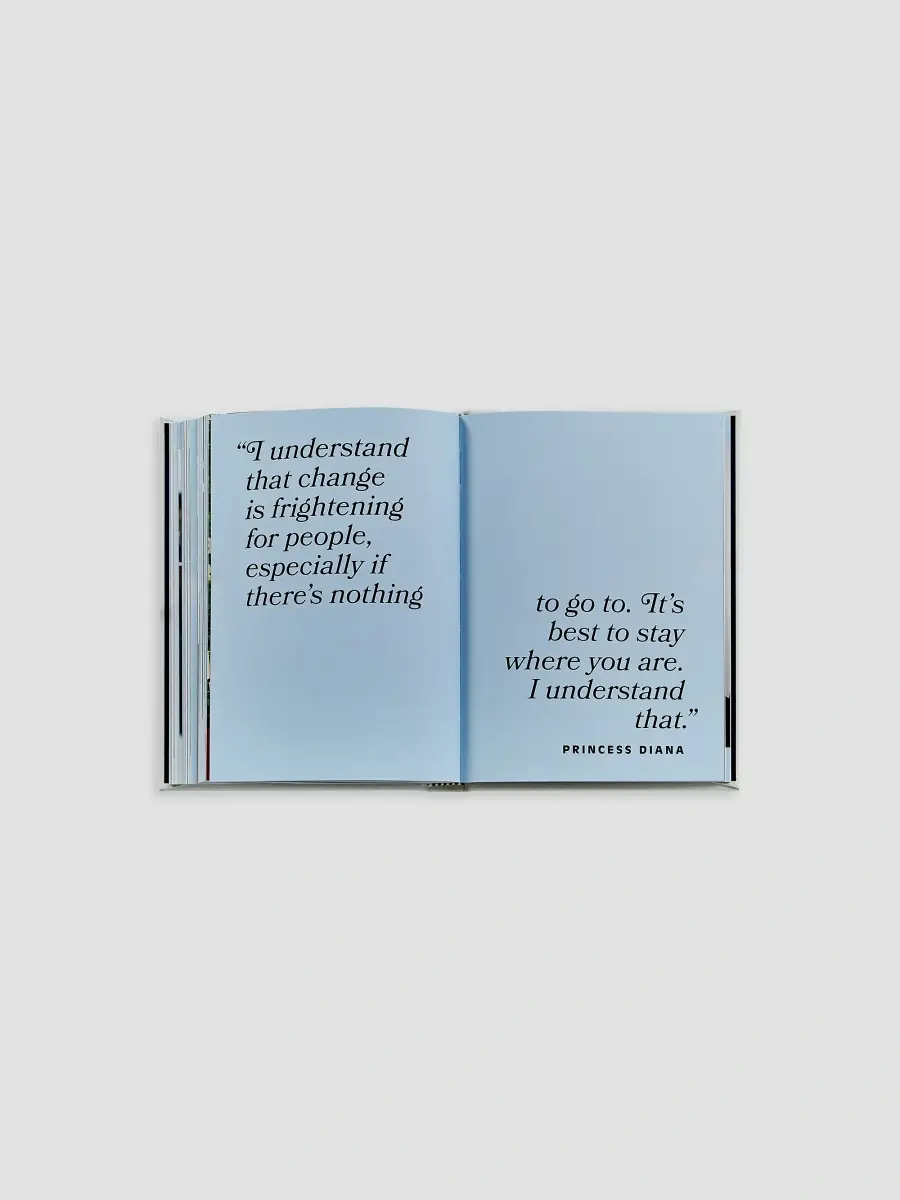 Graphic Image "Icons Of Style: Diana" Leather-Bound Hardcover Book | Thumbnail 4 Graphic Image "Icons Of Style: Diana" Leather-Bound Hardcover Book | Thumbnail 4