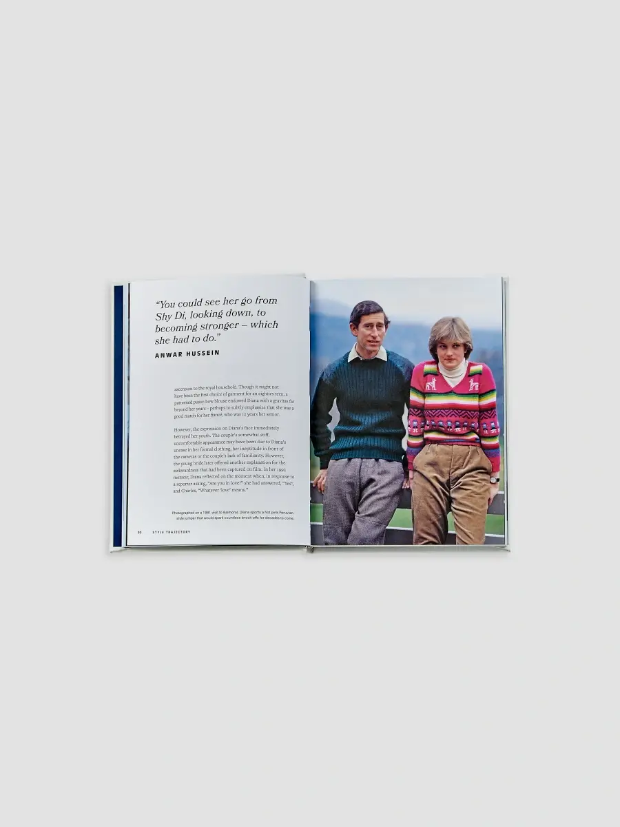 Graphic Image "Icons Of Style: Diana" Leather-Bound Hardcover Book | Thumbnail 8 Graphic Image "Icons Of Style: Diana" Leather-Bound Hardcover Book | Thumbnail 8