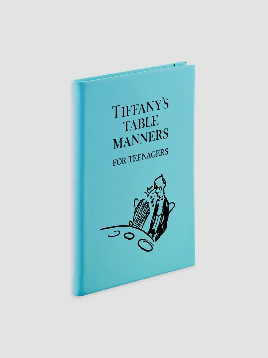 Graphic Image Leather Book Series Tiffany's Table Manners Hardcover Book | Thumbnail 2 Graphic Image Leather Book Series Tiffany's Table Manners Hardcover Book | Thumbnail 2