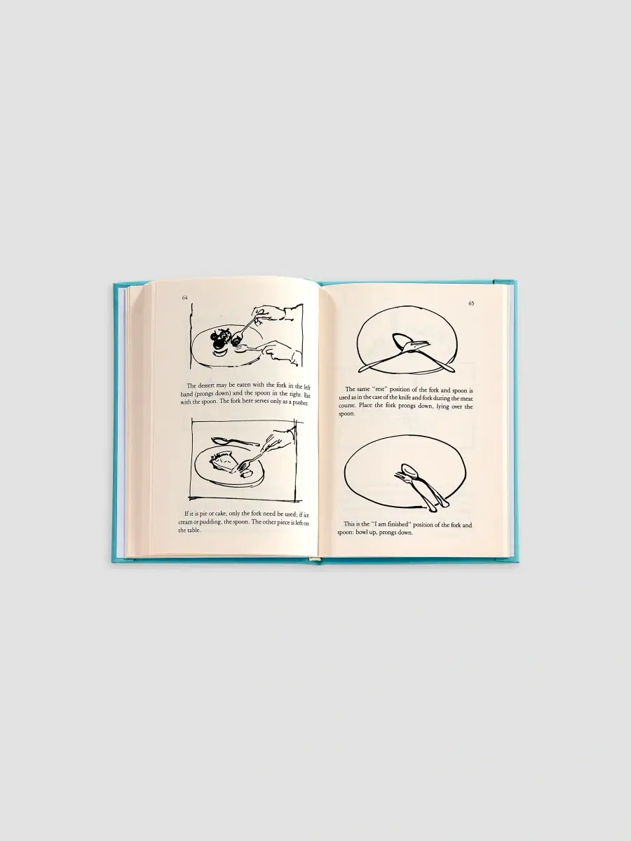 Graphic Image Leather Book Series Tiffany's Table Manners Hardcover Book | Thumbnail 5 Graphic Image Leather Book Series Tiffany's Table Manners Hardcover Book | Thumbnail 5