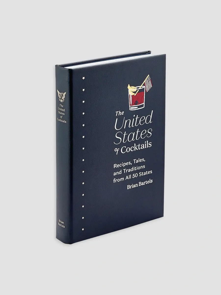 Graphic Image "The United States Of Cocktails: Recipes, Tales, & Traditions From All 50 States" Leather-Bound Hardcover Book | Thumbnail 2 Graphic Image "The United States Of Cocktails: Recipes, Tales, & Traditions From All 50 States" Leather-Bound Hardcover Book | Thumbnail 2