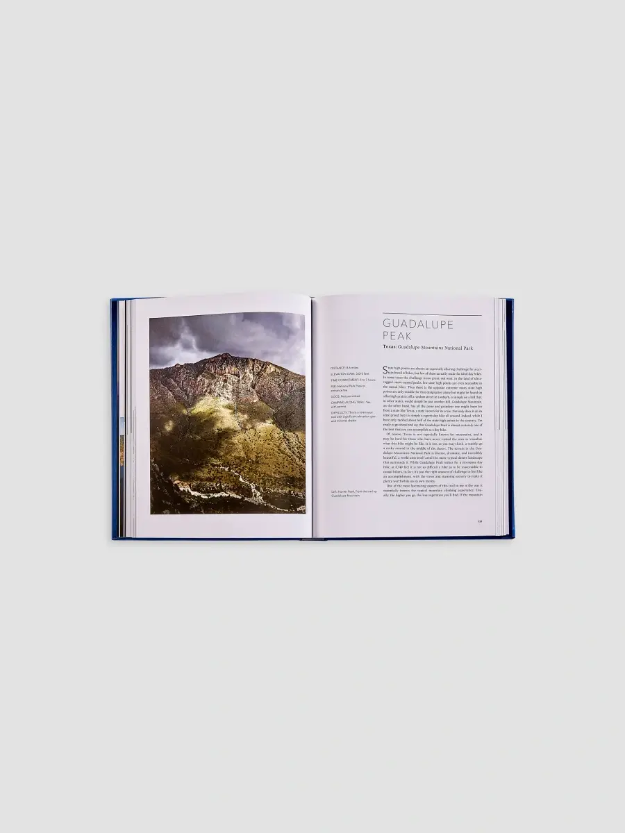 Graphic Image "America's Best Day Hikes" Leather-Bound Hardcover Book | Thumbnail 6 Graphic Image "America's Best Day Hikes" Leather-Bound Hardcover Book | Thumbnail 6