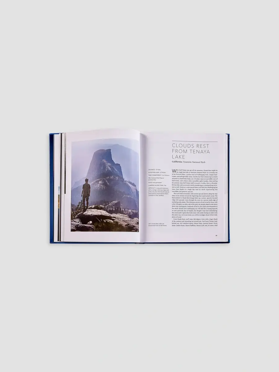 Graphic Image "America's Best Day Hikes" Leather-Bound Hardcover Book | Thumbnail 9 Graphic Image "America's Best Day Hikes" Leather-Bound Hardcover Book | Thumbnail 9