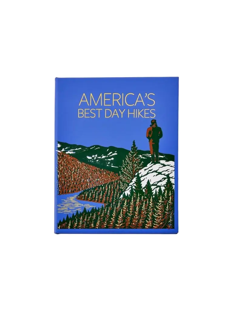 "America's Best Day Hikes" Leather-Bound Hardcover Book "America's Best Day Hikes" Leather-Bound Hardcover Book