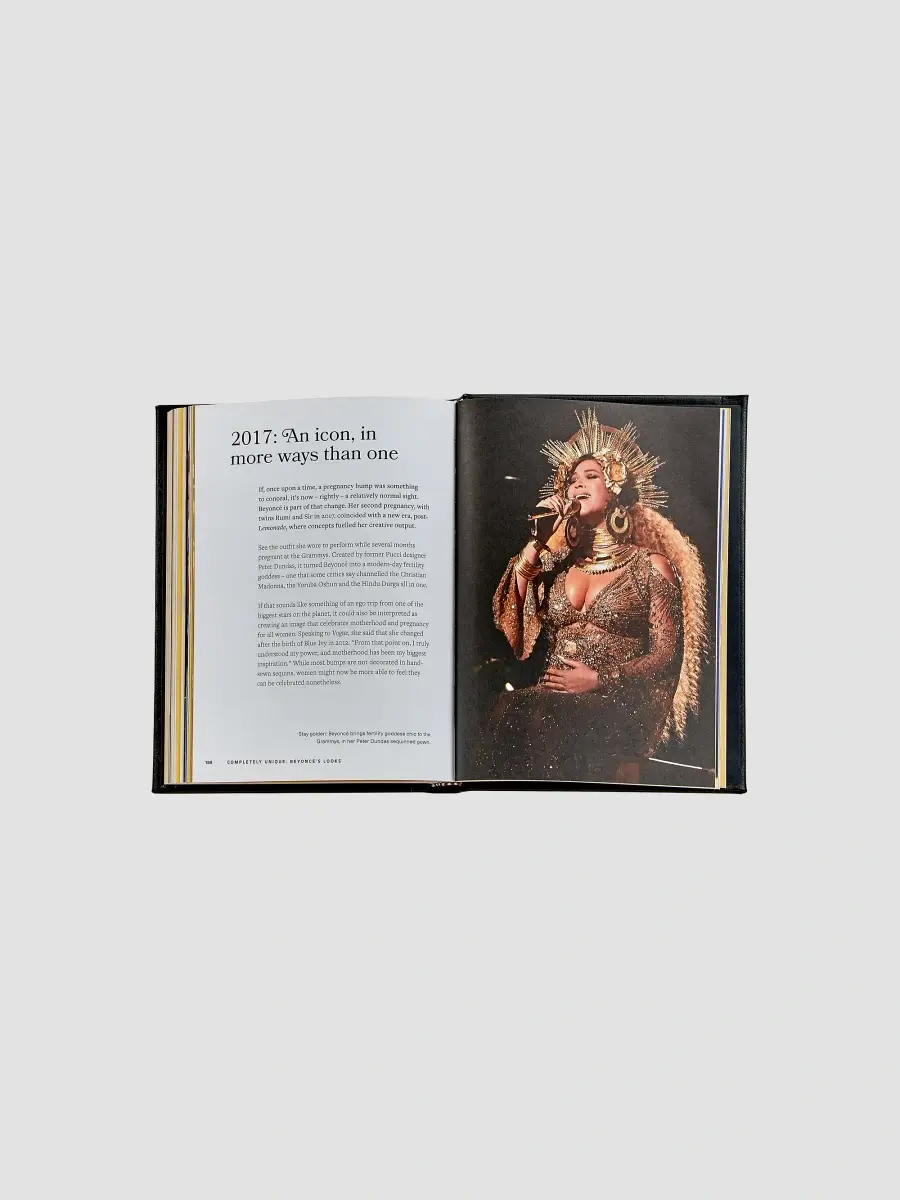 Graphic Image "Icons Of Style: Beyoncé" Leather-Bound Hardcover Book | Thumbnail 3 Graphic Image "Icons Of Style: Beyoncé" Leather-Bound Hardcover Book | Thumbnail 3