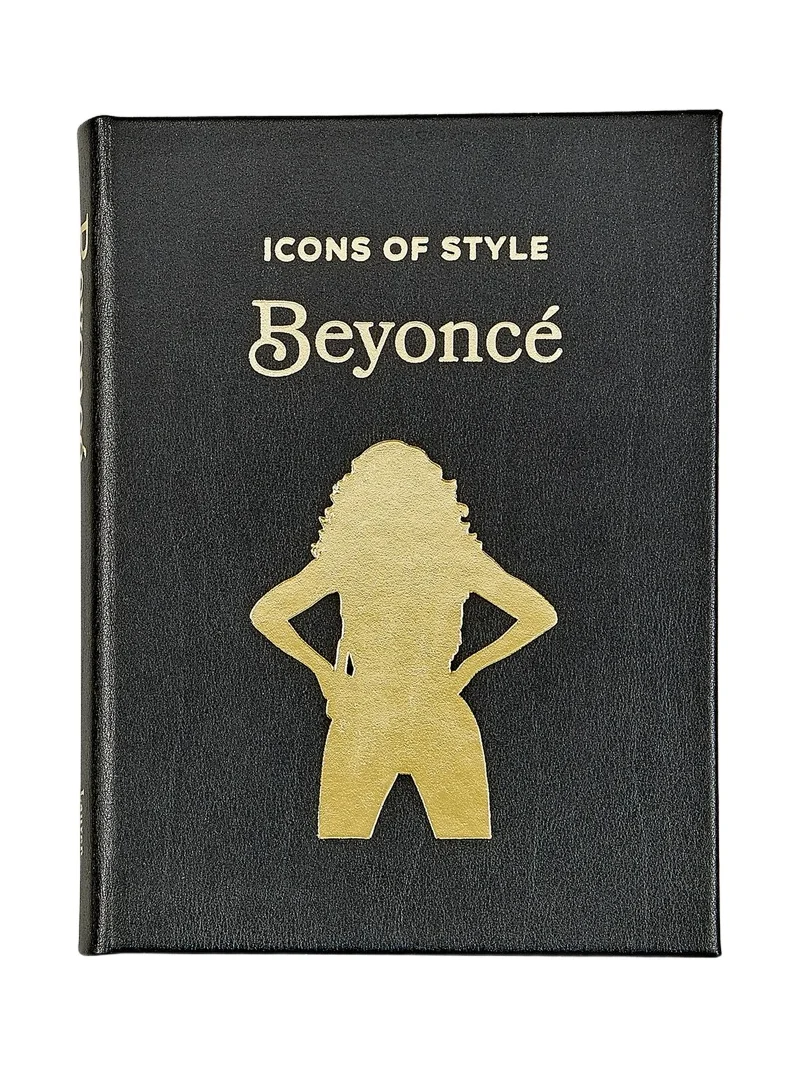 "Icons Of Style: Beyoncé" Leather-Bound Hardcover Book "Icons Of Style: Beyoncé" Leather-Bound Hardcover Book