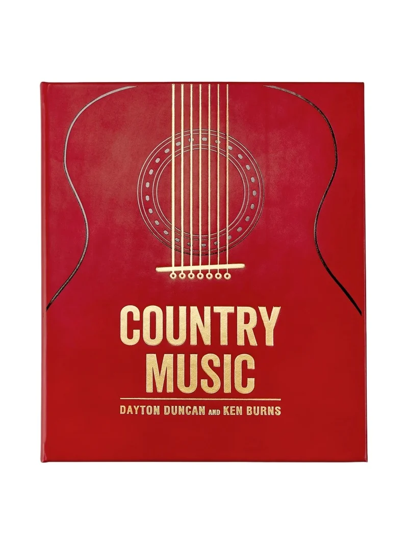 Graphic Image "Country Music" Leather-Bound Hardcover Book
