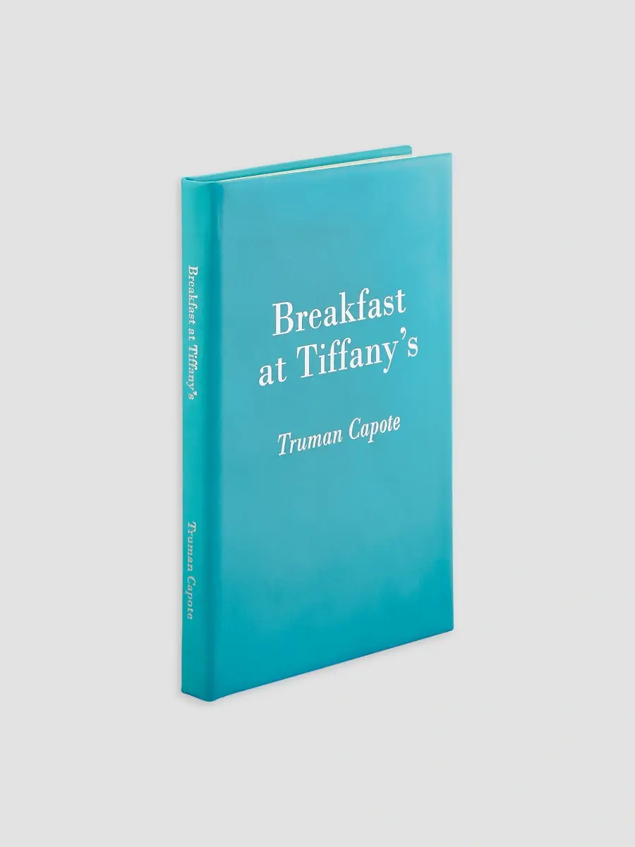 Graphic Image "Breakfast At Tiffany's" Leather-Bound Hardcover Book | Thumbnail 2 Graphic Image "Breakfast At Tiffany's" Leather-Bound Hardcover Book | Thumbnail 2