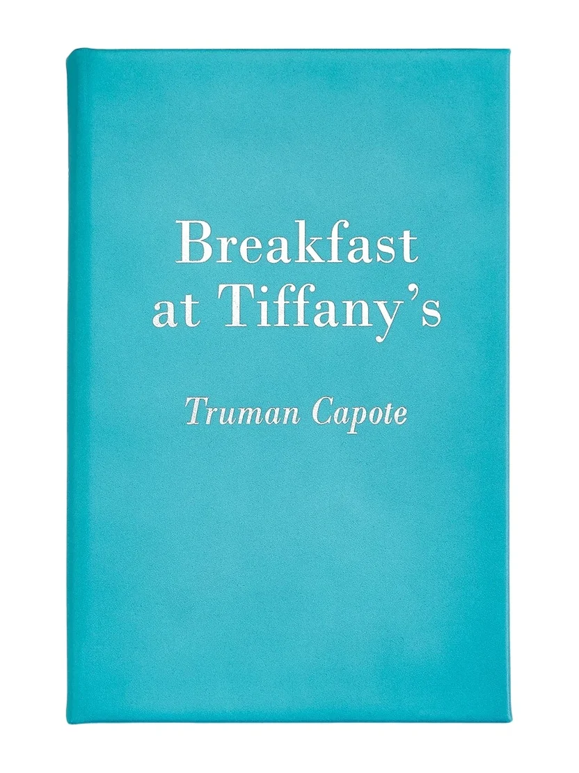 Graphic Image "Breakfast At Tiffany's" Leather-Bound Hardcover Book
