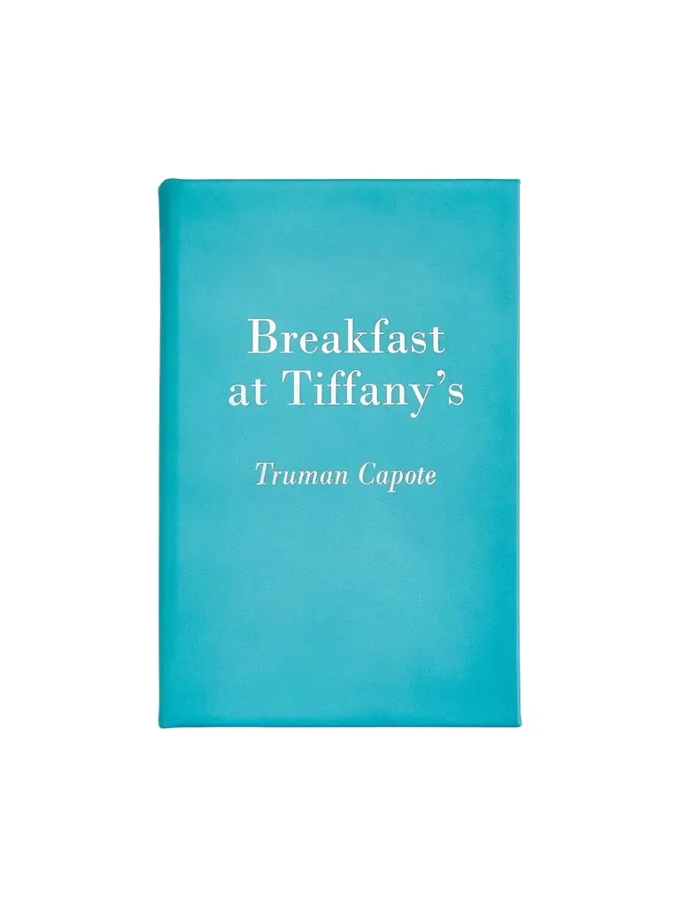 Graphic Image "Breakfast At Tiffany's" Leather-Bound Hardcover Book