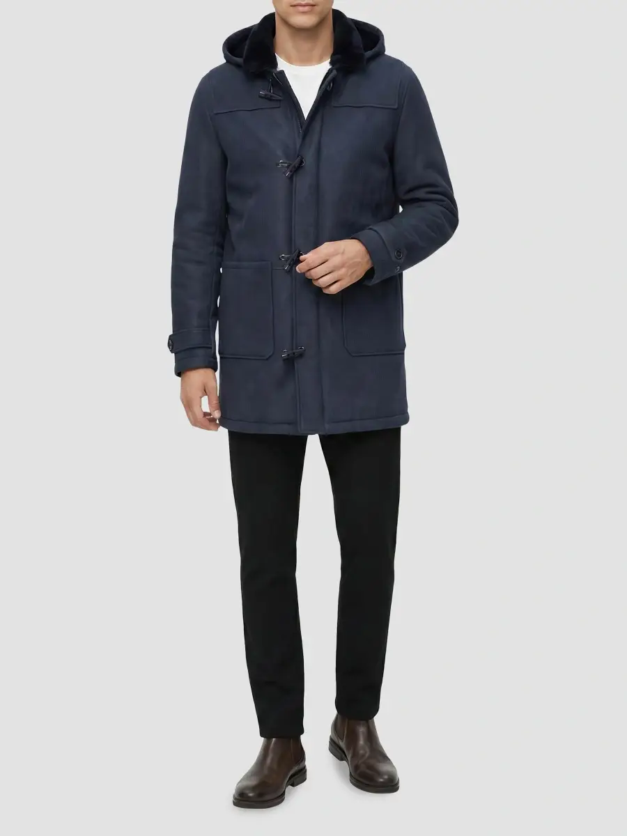 Gorski Men's Embossed Merino Shearling Lamb Jacket | Thumbnail 2 Gorski Men's Embossed Merino Shearling Lamb Jacket | Thumbnail 2